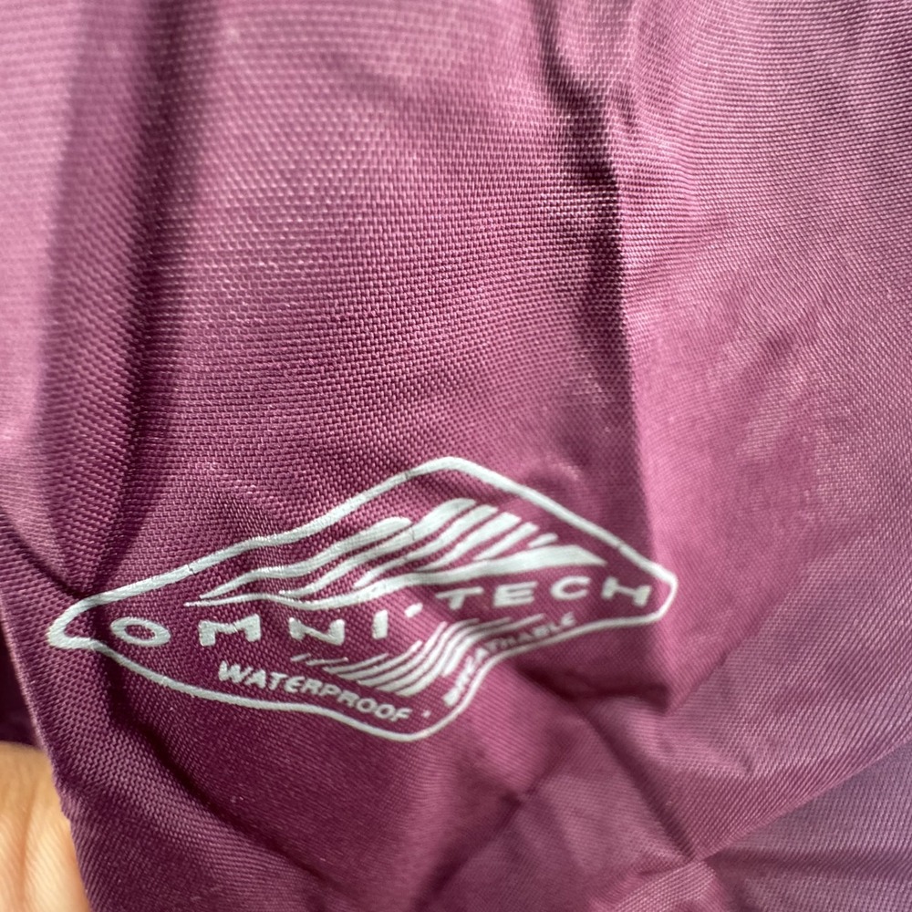 Columbia Omni Tech Jacket Hooded Womens Size Large Purple - Picture 5 of 10